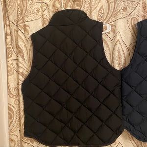 J. Crew Gently used black vest.